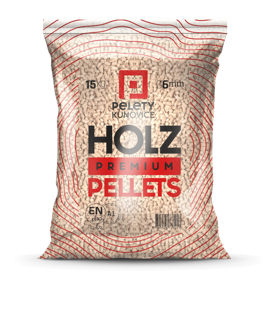 HOLZ PREMIUM ENplus A1 – drevené pelety, 70 × 15 kg = 1 050 kg