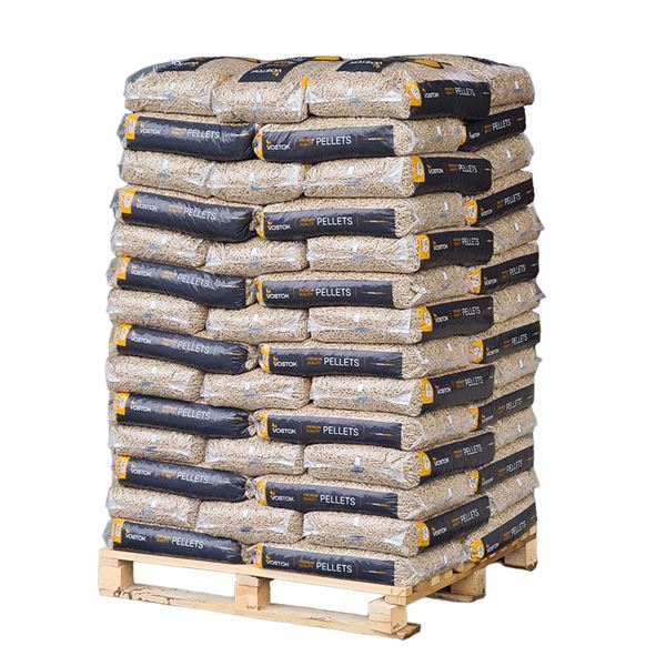 Drevené pelety EN plus A1 - 15 kg X 70 bal. paleta 1050 kg